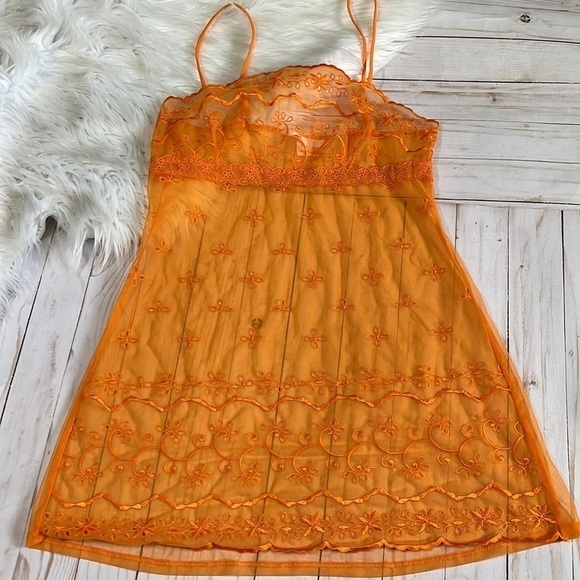 Victoria's Secret Other - Victoria’s Secret orange nightie size S
